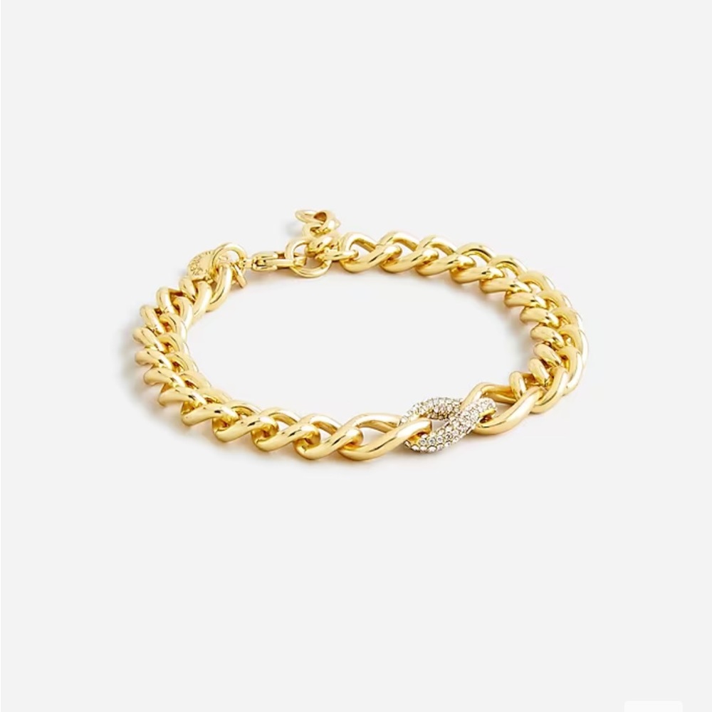 Crystal chain bracelet